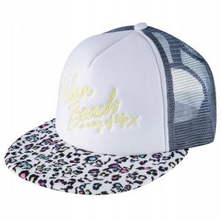 CZAPKA Z DASZKIEM DAMSKA URBAN BEACH TRUCKER WHITE NR 1