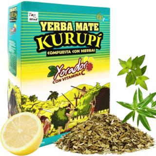 YERBA MATE KURUPI GREEN ENERGIA 500g WIT.C MIĘTA