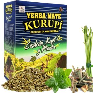 YERBA MATE KURUPI MIĘTA TRAWA CYTRYNOWA 500g ORYG*