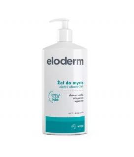 ELODERM Żel do mycia ciała i włosów 400 ml