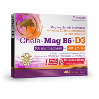 Olimp Chela-Mag B6+D3 30 kapsułek