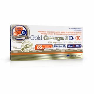 OLIMP Gold Omega 3 D3+K2 30 kapsułek