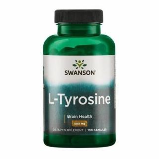 Swanson L-Tyrozyna 500 mg 100 kapsułek