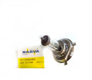 Żarówka NARVA standard H4 24V 75W/70W