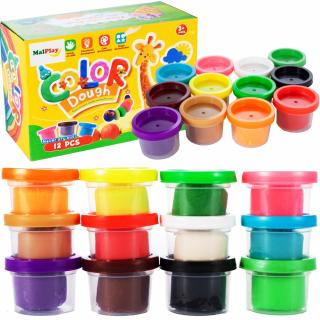 Ciastolina dla dzieci Masa plastyczna 12 szt. kolorów