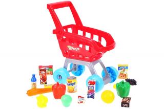Wózek na zakupy dla dzieci do zabawy