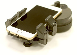 NOVAGRADE  uniwersalny  adapter do mocowania smartfona do lunety - podwójne uchwyty