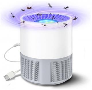 Elektryczna lampa odstraszająca komary przenośna USB