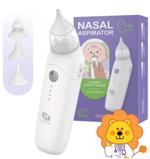 Elektryczny aspirator do nosa dla dziecka 3 dysze