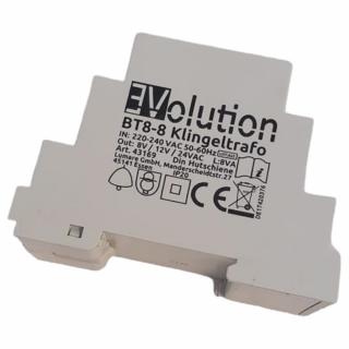 Evolution BT8-8 transformator dzwonka 8 V 12 V 24 V / 8