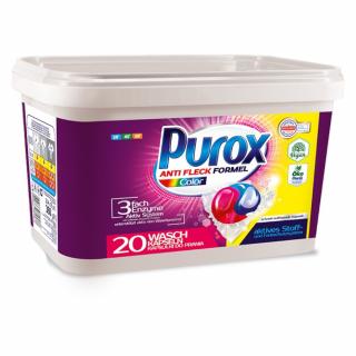 Kapsułki do prania Purox Color 20 kapsułek