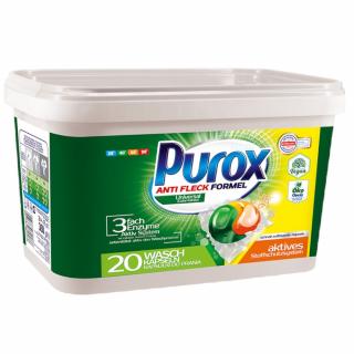 Kapsułki do prania uniwersalne Purox 20 kapsułek