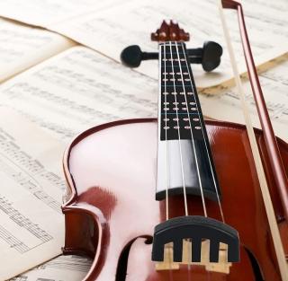 Naklejki i akcesoria nauka gry na skrzypcach 10szt