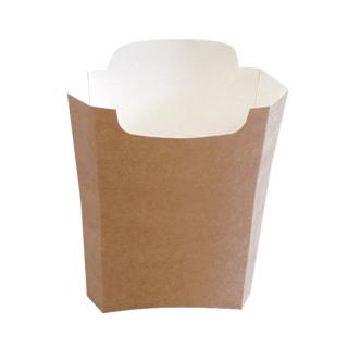 Opakowanie na wynos frytki 200g 13x14  100szt
