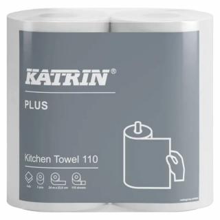 Ręcznik kuchenny w rolce 110listków 2 rolki Katrin