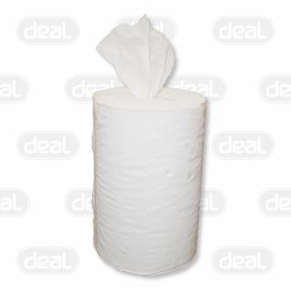 Ręcznik papierowy biały 110mb bez gilzy 12szt
