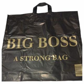 Reklamówka BOSS 49x47  52mic. z uchem LDPE 50szt