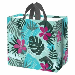 Torba na zakupy 36L 45x20x40 Monstera fiolet 1szt