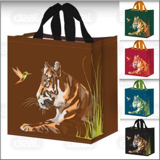 Torba na zakupy animals Tygrys 24 L  1szt