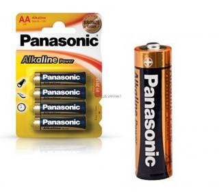 Baterie PANASONIC alkaiczne POWER AA - R6 1,5V klasyczny paluszek