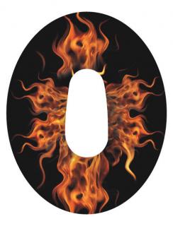 Dexcom G6 plastry ochronne Ogień
