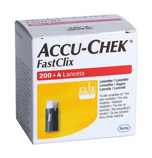 Lancety Accu-Chek FastClix 200+4 sztuki