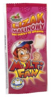 LIZAK MULTIFAN 10 witamin malinowy