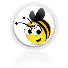 Naklejka - Pszczółka