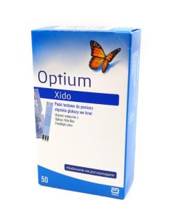 Paski Optium Xido do pomiaru glukozy do czytnika Freestyle Libre op. 50 szt.