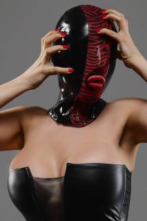 TDMaskblack002 - black mask - size: one