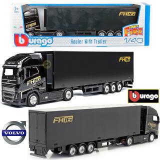 Auto Tir Volvo FH 16  z naczepą model 1:43 Bburago