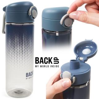 Bidon na wodę granatowy 600 ml. Back Up