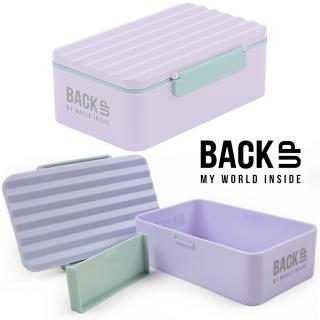 Derform Śniadaniówka z przegródką LUNCHBOX BackUp fioletowa