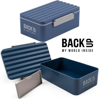 Derform Śniadaniówka z przegródką LUNCHBOX BackUp granatowa