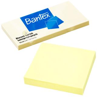 Karteczki samoprzylepne 3 x 100 szt. 50 x 40 mm Bantex