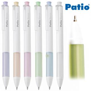 Patio Długopis BLANCO automatyczny z wkładem olejowym komplet 6 sztuk mix kolor