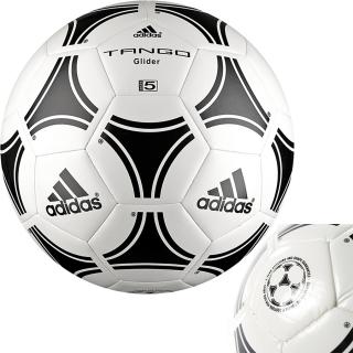 Piłka nożna rozmiar 5 Tango Glider treningowa biało - czarna Adidas