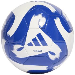 Piłka nożna rozmiar 5 Tiro Club treningowa niebiesko - biała Adidas