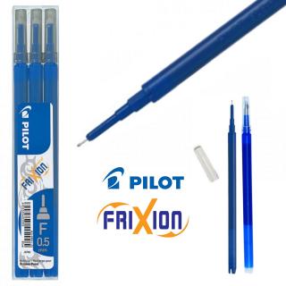 Pilot frixion point wkłady 3szt 0.5mm niebieskie
