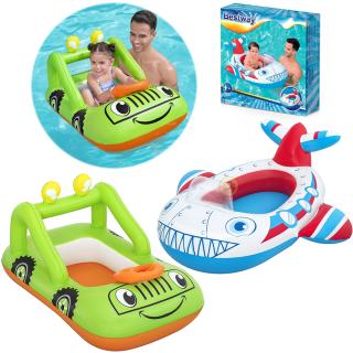 Pontonik dmuchany dla dzieci 2 wzory Lil' navigator Baby Boat 34169 Bestway