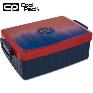 Śniadaniówka Lunch Box Costa granatowo - bordowa CoolPack