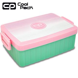 Śniadaniówka Lunch Box Strawberry turkusowo - różowa CoolPack