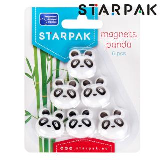 Starpak Magnesy Panda komplet 6 sztuk