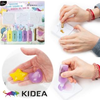 Zestaw kreatywny Magiczne żelowe zabawki 3D dla księżniczek Kidea