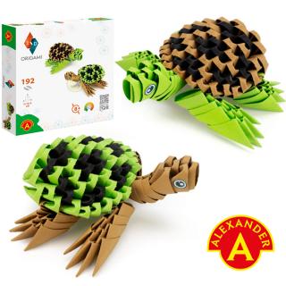 Zestaw kreatywny Origami 3D Żółwie Alexander