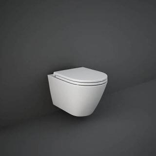 FEELING Miska WC podwieszana Rimless biały mat (500) deska WC w/o biały mat