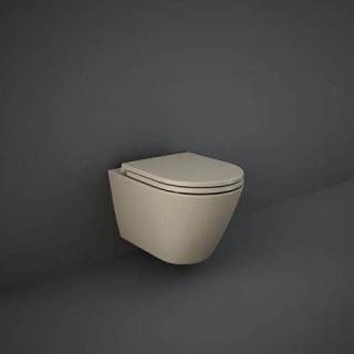 FEELING Miska WC podwieszana Rimless cappuccino mat (514) deska WC w/o capp mat