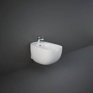 ILLUSION Bidet podwieszany 52x38cm biały połysk