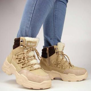 Lee Cooper LCJ-24-03-3059L Śniegowce damskie zimowe botki ocieplane Rozmiar: 36