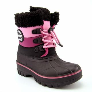 Lee Cooper LCJ-24-44-2855 Śniegowce dziecięce ocieplane na zimę Rozmiar: 29
